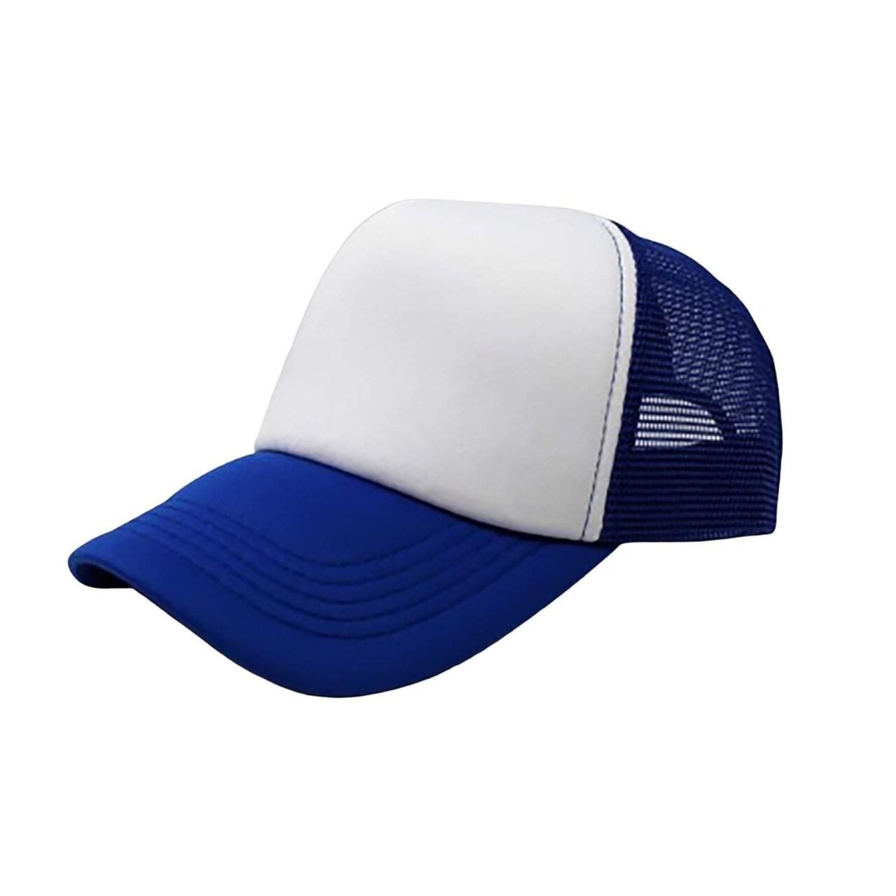 Pack Of 12 Adjustable Trucker Hats Bulk Wholesale Poly-Foam Mesh Caps